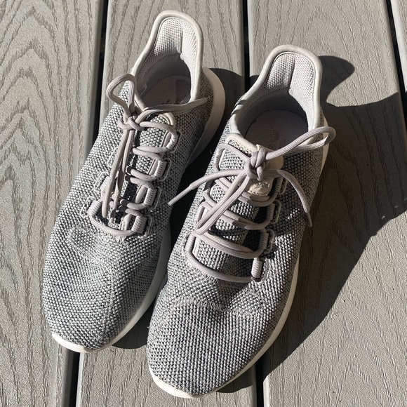 Adidas | Tubular Shadow Gray Knit Sneakers - Picture 1 of 9